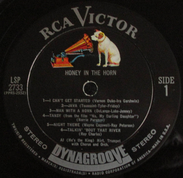 Al Hirt : Honey In The Horn (LP, Album, Hol)