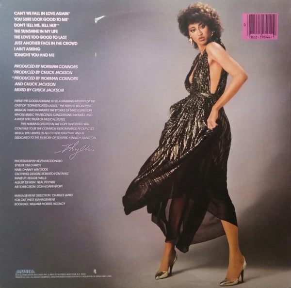 Phyllis Hyman : Can't We Fall In Love Again (LP, Album)