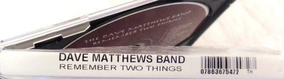 Dave Matthews Band : Remember Two Things (CD, Album, RE)