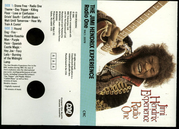 The Jimi Hendrix Experience : Radio One (Cass, Album, Club)