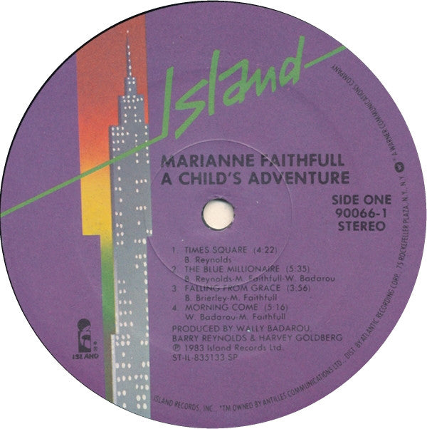 Marianne Faithfull : A Child's Adventure (LP, Album, SP )