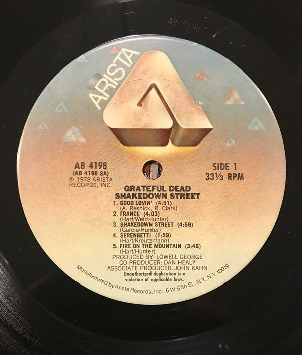 Grateful Dead* : Shakedown Street (LP, Album, San)