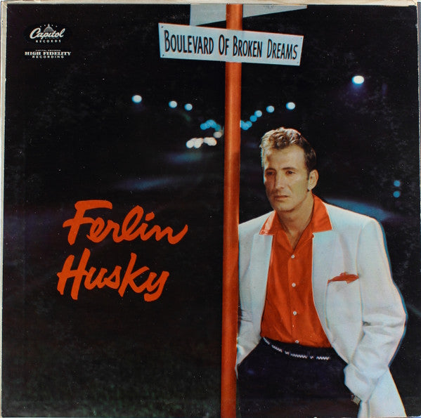 Ferlin Husky : Boulevard Of Broken Dreams (LP, Album, Mono, Scr)