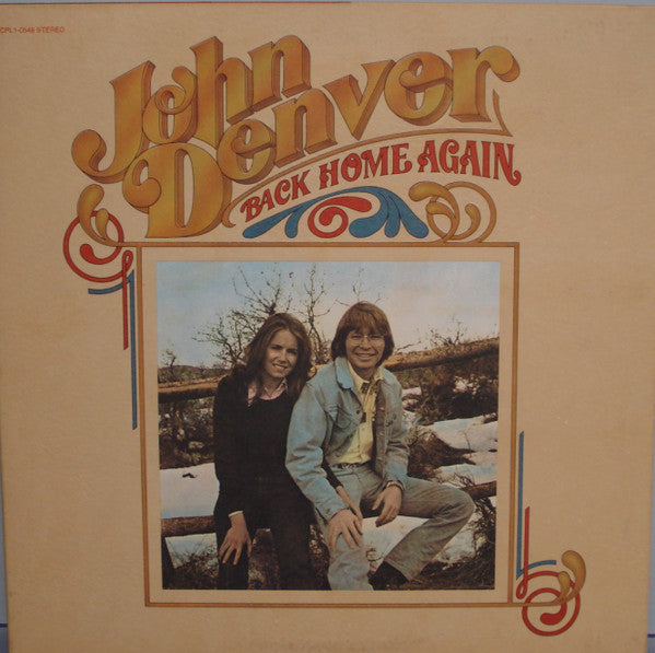 John Denver : Back Home Again (LP, Album, Ind)