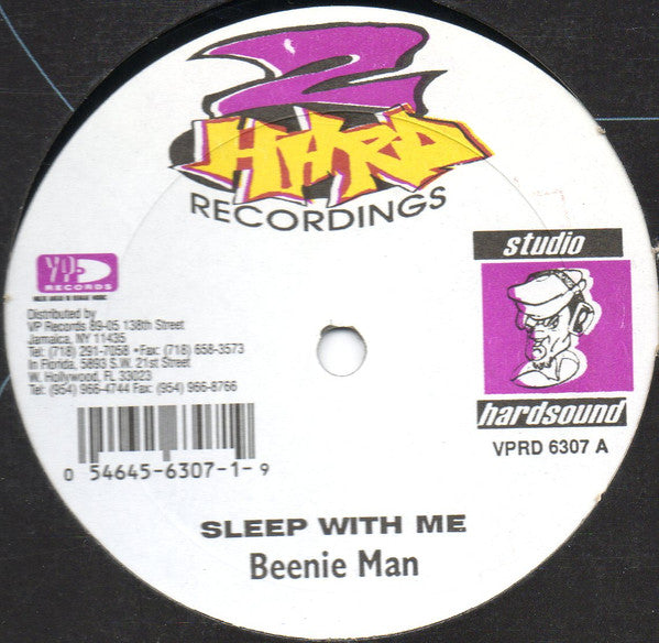 Beenie Man / Kid Kurrupt : Sleep With Me / Fish Make For Sea (12", Single)