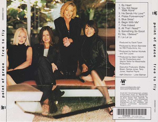 Point Of Grace : Free To Fly (CD, Album, Club)