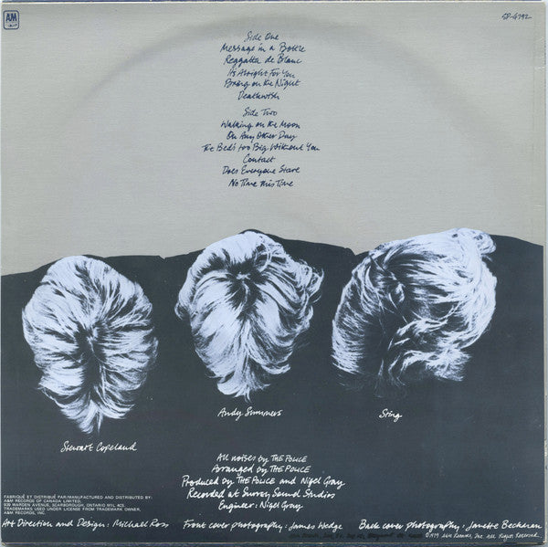 The Police : Reggatta De Blanc (LP, Album, Par)