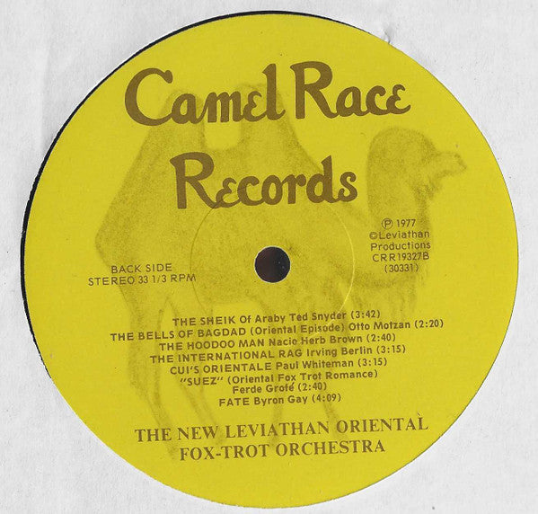 The New Leviathan Oriental Fox-Trot Orchestra : Old King Tut (LP, Album)