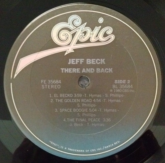 Jeff Beck : There & Back (LP, Album, Ter)