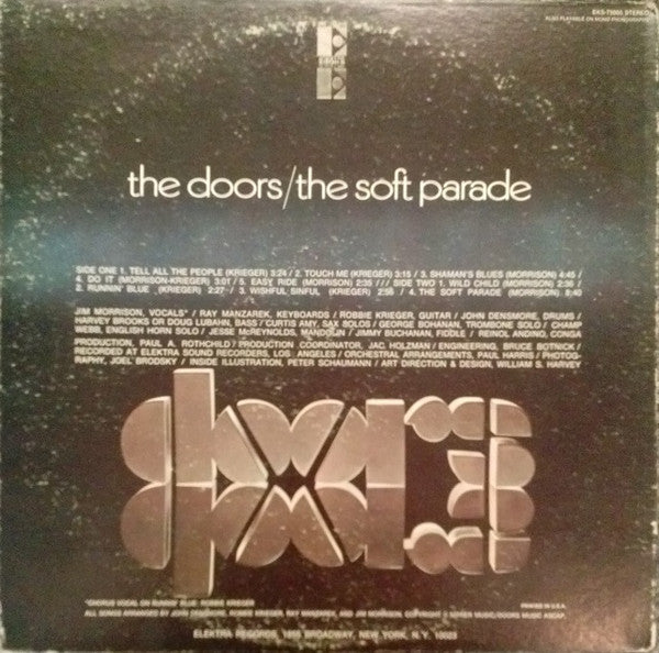 The Doors : The Soft Parade (LP, Album, RP, San)