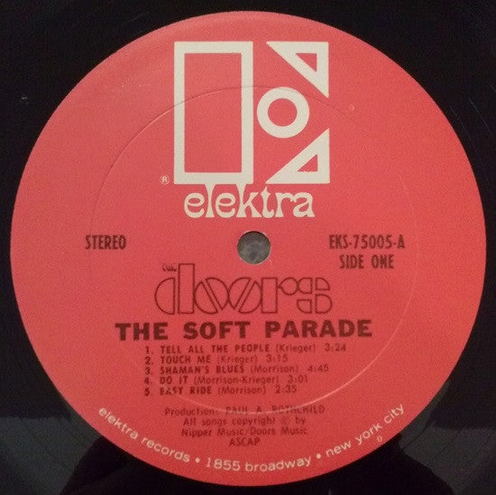 The Doors : The Soft Parade (LP, Album, RP, San)
