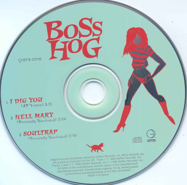 Boss Hog : I Dig You (CD, Single)