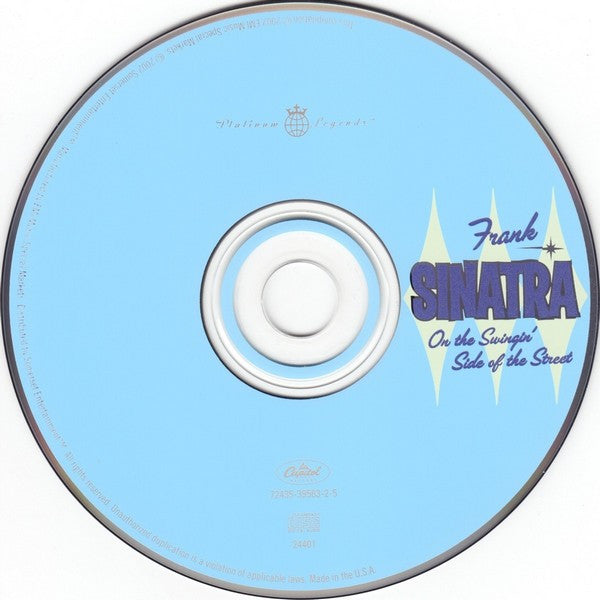 Frank Sinatra : On The Swingin' Side Of The Street (CD, Comp)