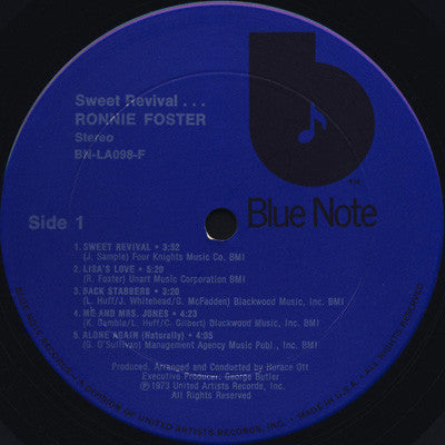 Ronnie Foster : Sweet Revival (LP, Album)