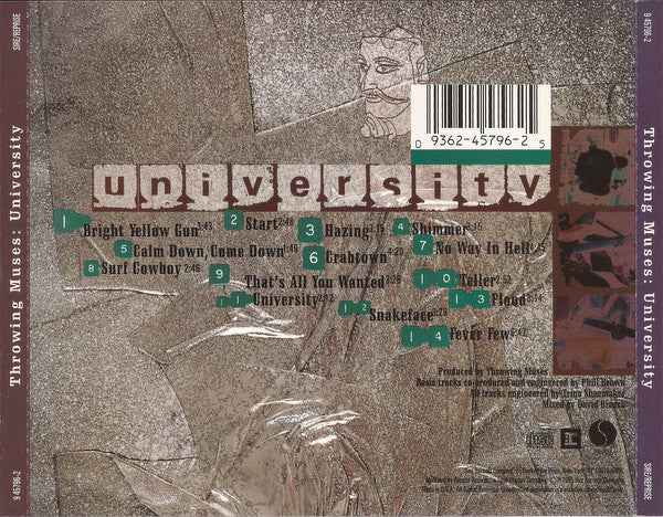 Throwing Muses : University (CD, Album, SRC)