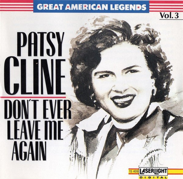 Patsy Cline : Vol. 3 - Don't Ever Leave Me Again  (CD, Comp)