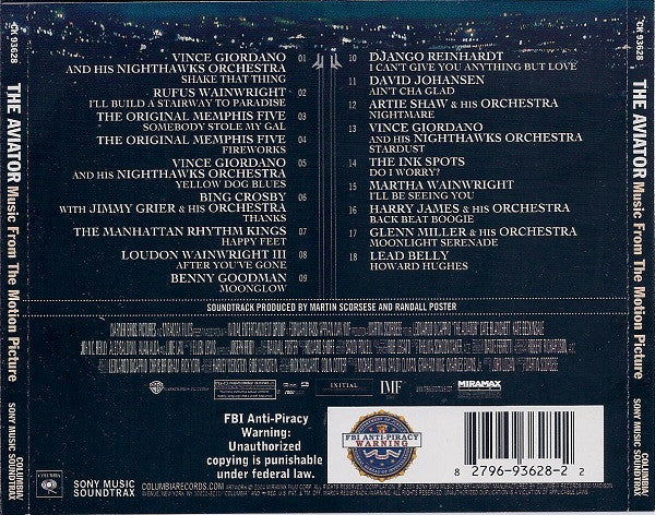 Various : The Aviator (Music From The Motion Picture) (CD, Comp)