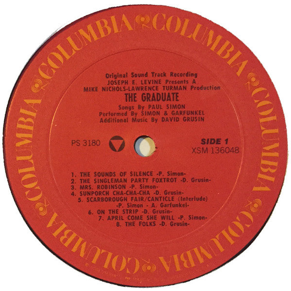 Simon & Garfunkel, Dave Grusin : The Graduate (Original Sound Track Recording) (LP, Album)