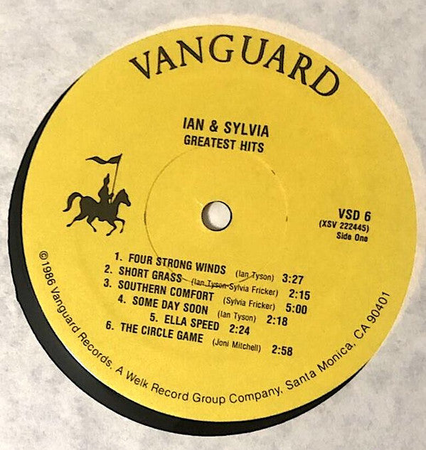 Ian & Sylvia : Greatest Hits (2xLP, Comp, RE)
