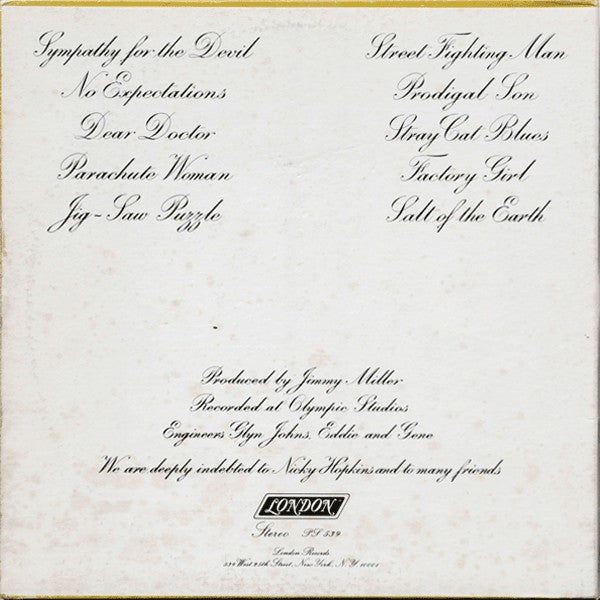 Rolling Stones* : Beggars Banquet (LP, Album, Mon)