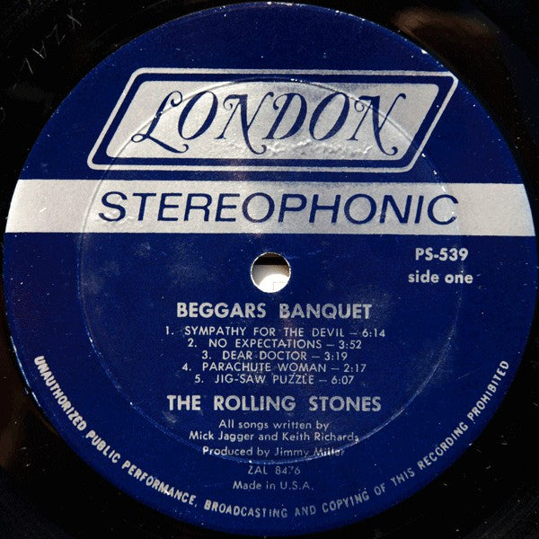 Rolling Stones* : Beggars Banquet (LP, Album, Mon)