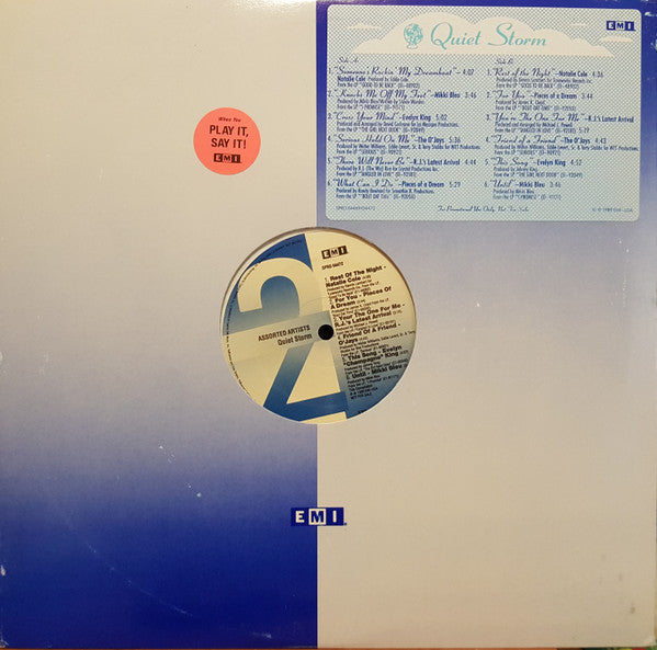 Various : Quiet Storm (LP, Comp, Promo)
