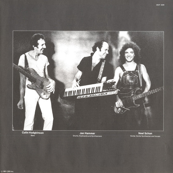 Neal Schon & Jan Hammer* : Untold Passion (LP, Album)