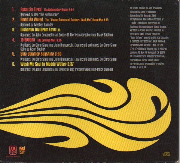 Jack Drag : S.S.T. EP (CD, EP, Promo)