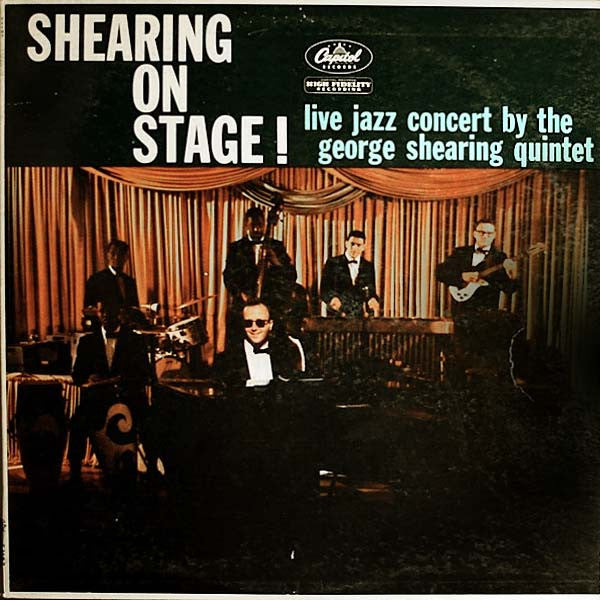 The George Shearing Quintet : Shearing On Stage! (LP, Album, Mono)