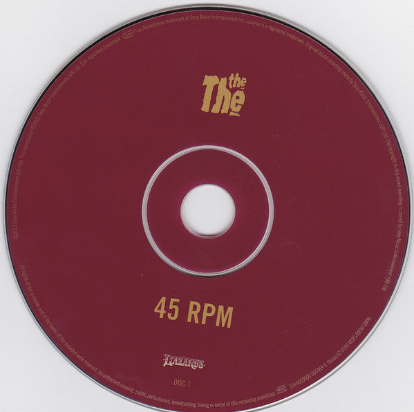 The The : 45 RPM (The Singles Of The The) (2xCD, Comp, Ltd, RM)