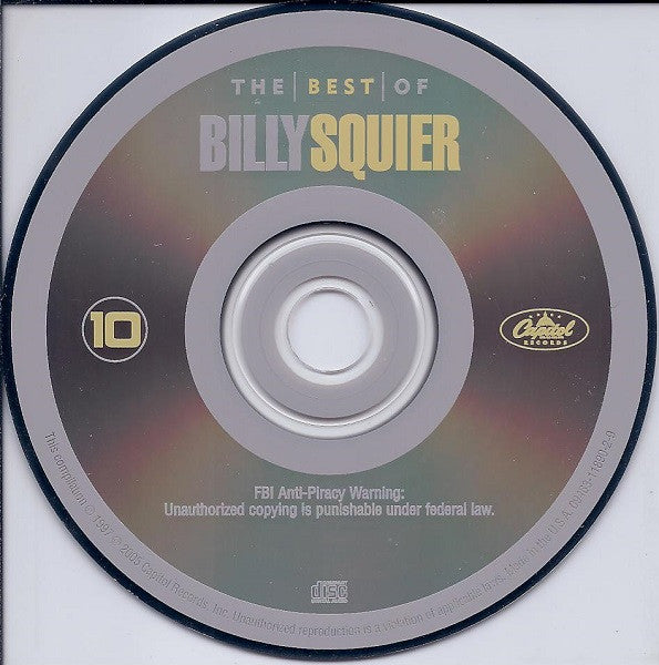 Billy Squier : The Best Of Billy Squier (CD, Comp, RE)