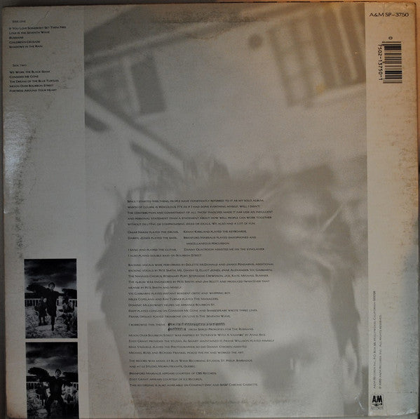 Sting : The Dream Of The Blue Turtles (LP, Album, RCA)