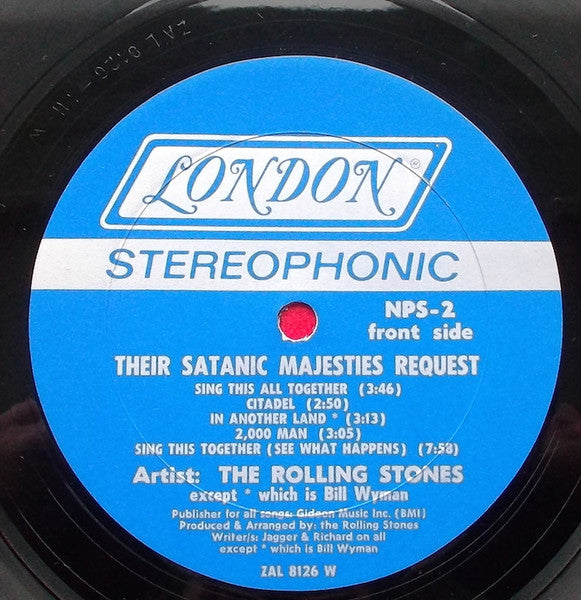 The Rolling Stones : Their Satanic Majesties Request (LP, Album, RP, Wad)
