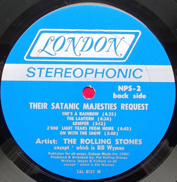 The Rolling Stones : Their Satanic Majesties Request (LP, Album, RP, Wad)