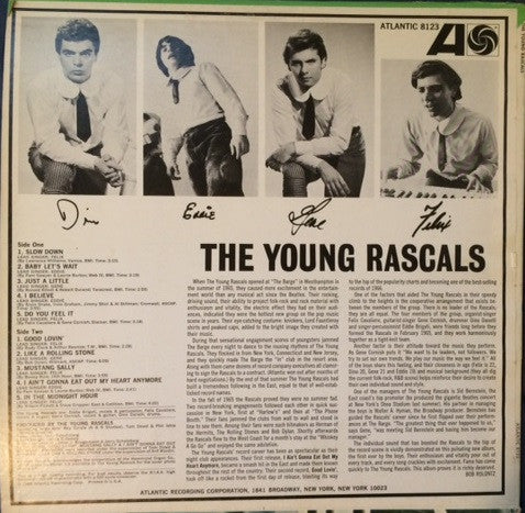 The Young Rascals : The Young Rascals (LP, Album, Mono, RP)