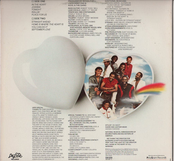 Kool & The Gang : In The Heart (LP, Album, 72 )