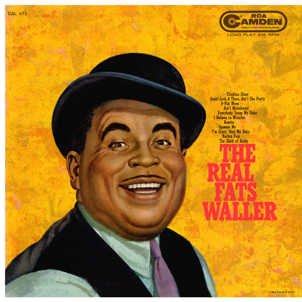 Fats Waller : The Real Fats Waller (LP, Comp, Mono)