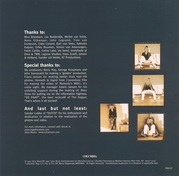 Anouk : Together Alone (CD, Album)