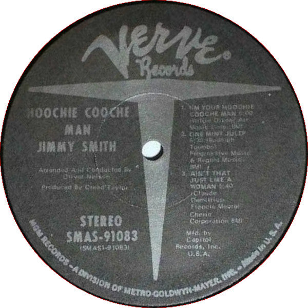 Jimmy Smith  Arranged And Conducted By Oliver Nelson : Hoochie Cooche Man (LP, Album, Club)