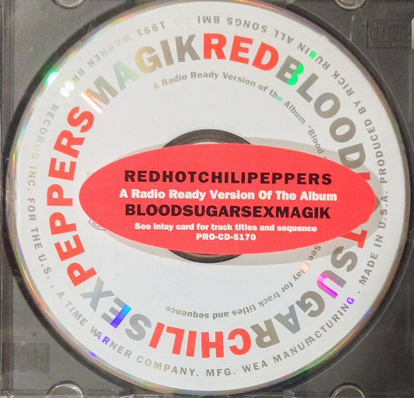 Red Hot Chili Peppers : Blood Sugar Sex Magik (CD, Album, Promo)