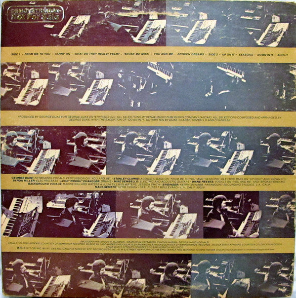 George Duke : From Me To You (LP, Album, Promo, Ter)