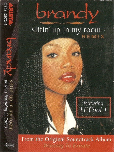 Brandy (2) Featuring LL Cool J : Sittin' Up In My Room (Remix) (Cass, Single)