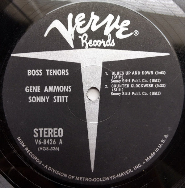Gene Ammons / Sonny Stitt : Boss Tenors: Straight Ahead From Chicago August 1961 (LP, Album)