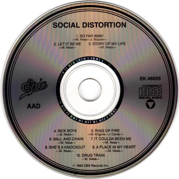 Social Distortion : Social Distortion (CD, Album)