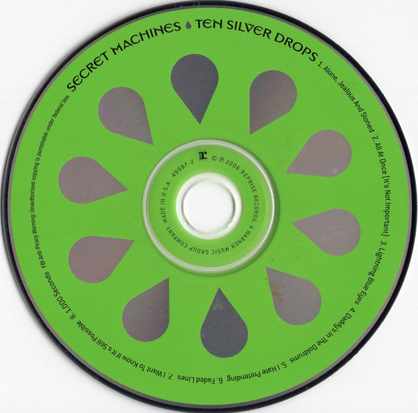 Secret Machines : Ten Silver Drops (CD, Album, O-C)