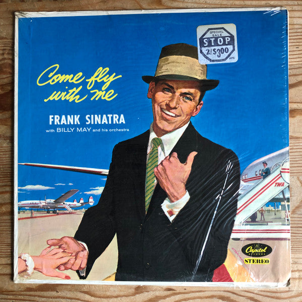 Frank Sinatra : Come Fly With Me (LP, Album, RE, Jac)