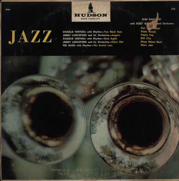 Slim Gaillard With Dizzy Gillespie : Jazz (LP, Album)