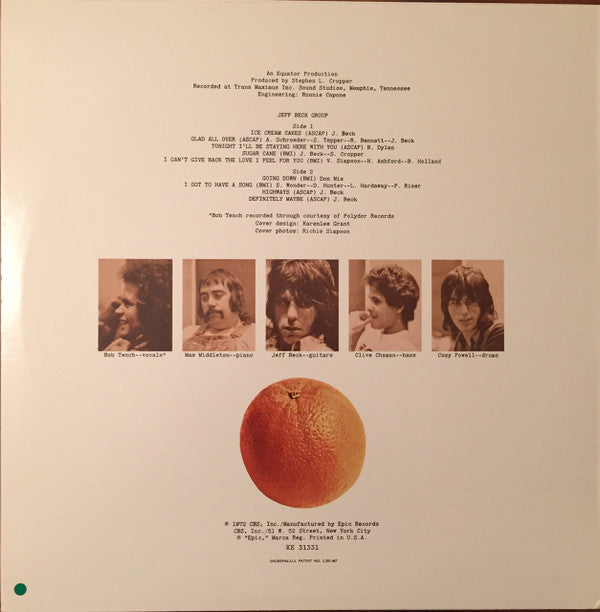 Jeff Beck Group : Jeff Beck Group (LP, Album, RP, Ter)