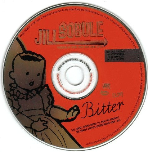 Jill Sobule : Bitter (CD, Single, Promo)
