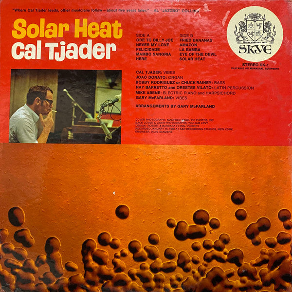 Cal Tjader : Solar Heat (LP, Album, Mon)